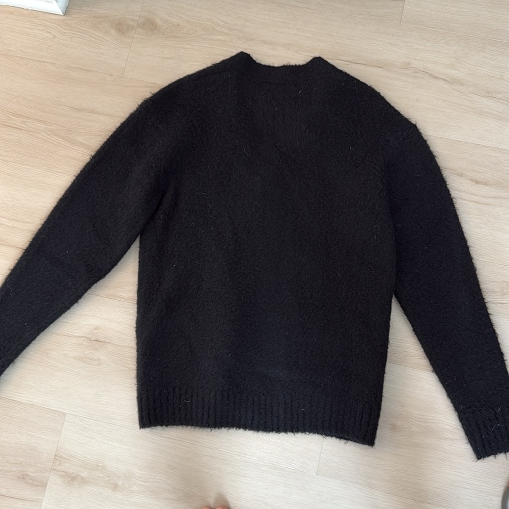 Zara Fuzzy Wool Cardigan - Picture 4 of 5